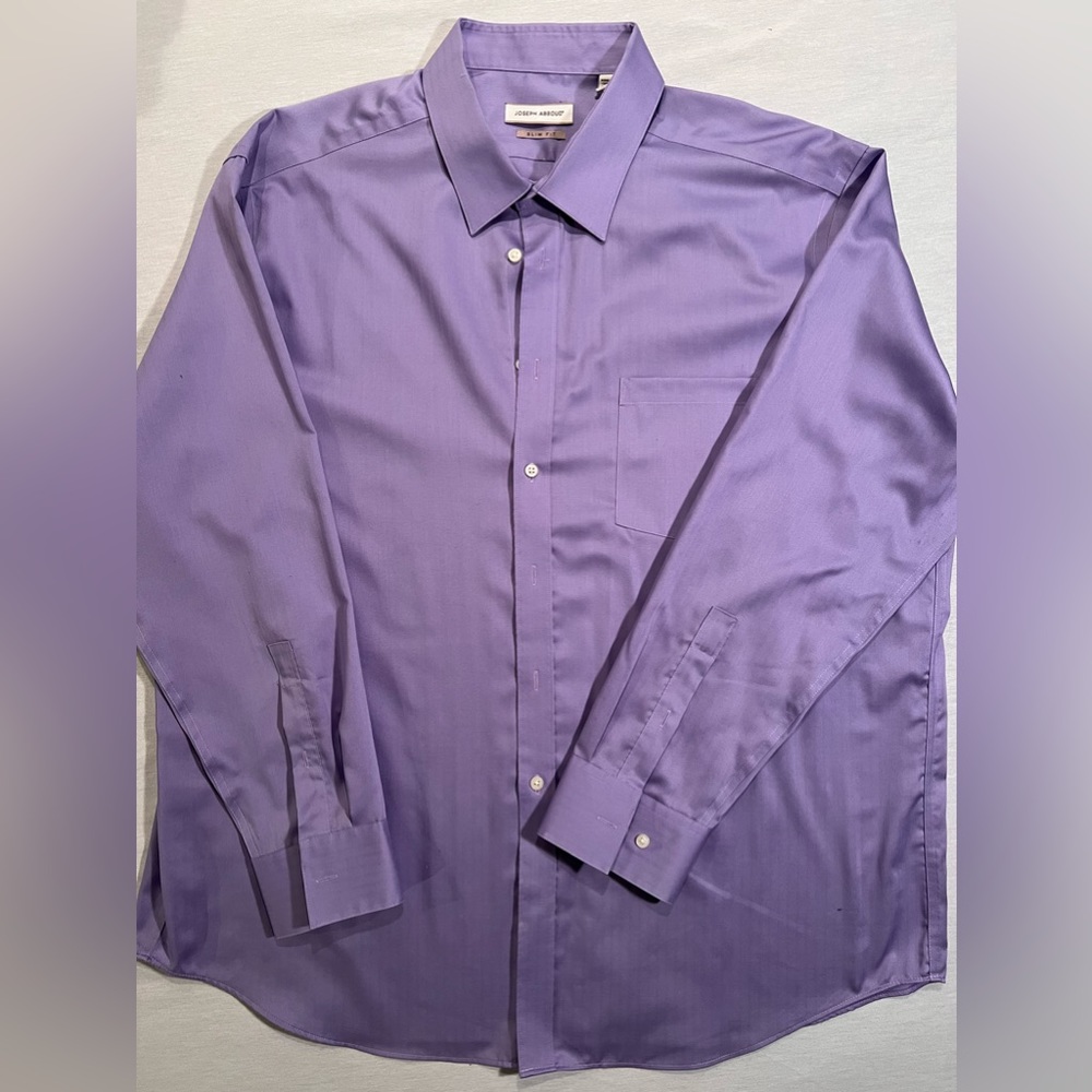 Slim fit dress shirt, size 34/35